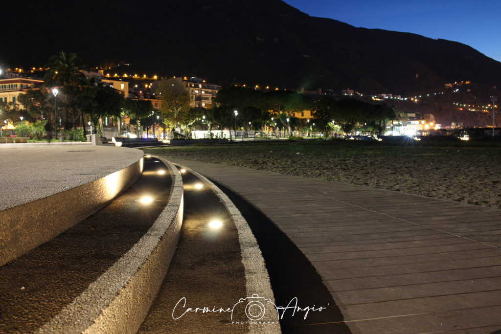 Lungomare di sera - Seafront in the evening